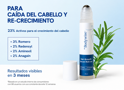 SERUM CRECIMIENTO DE CABELLO BODY WISE + ENVÍO GRATIS